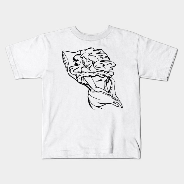 Tranquil Kids T-Shirt by Newtegan